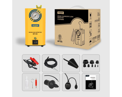 Дымогенератор Autool SDT 202 со встроенным компрессором и манометром