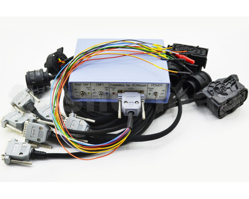 DSGPROG PCMFlash 58 модуль + комплект кабелей DSG (CVT) + Powerbox combibox
