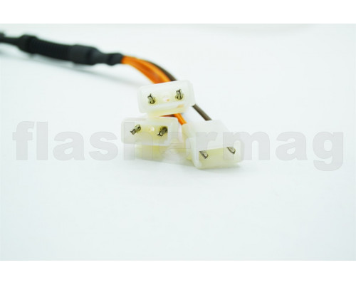 Переходник Polaris 6 pin на 2 pin для снегоходов до 2019 года PS-50805 